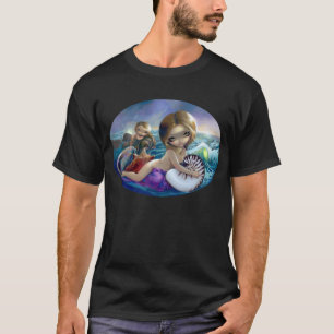 Amphitrite SHIRT-Fantasiegöttin-Ozeanmeer T-Shirt
