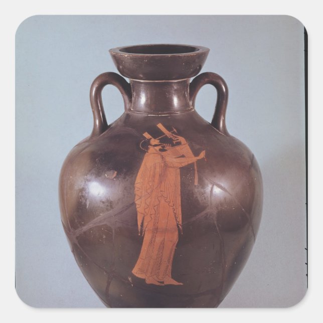 Amphora Quadratischer Aufkleber (Vorderseite)