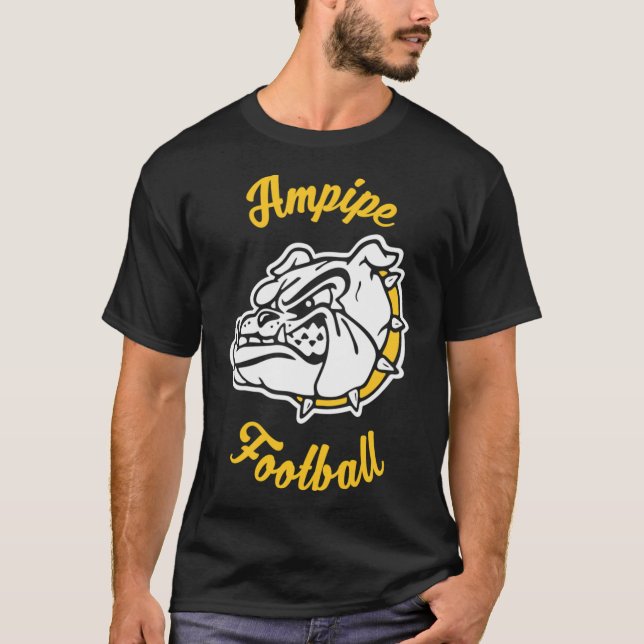 Ampipe High School Bulldogs Mascot T-Shirt (Vorderseite)