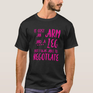 Ampu Spaß Leg Arm Funny Erholung T-Shirt