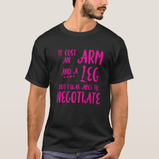 Ampu Spaß Leg Arm Funny Erholung T-Shirt