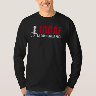 Amputationen mit Amputationen an prothetischem Lac T-Shirt