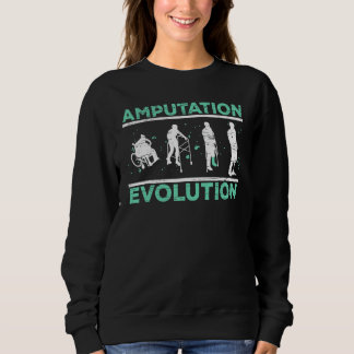 Amputationsentwicklung Amputierter Amputiert Chiru Sweatshirt
