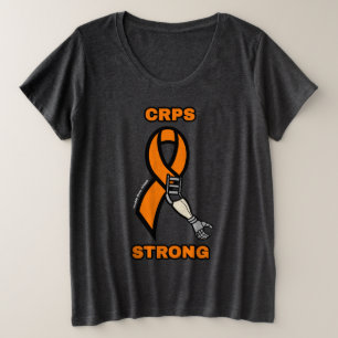 Amputee.. CRPS Große Größe T-Shirt
