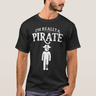 Amputee Funny ich bin wirklich ein Pirate Amputati T-Shirt