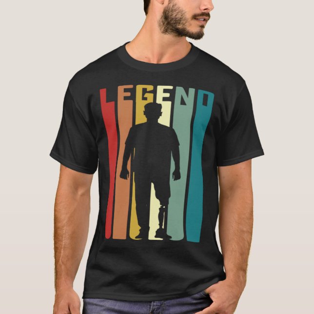 Amputee Hero Legend T-Shirt (Vorderseite)