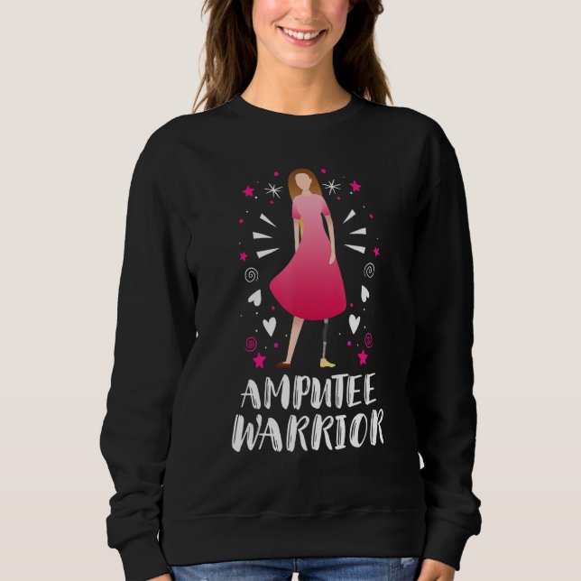 Amputee Humor Inspire Leg Arm  Recovery Sweatshirt (Vorderseite)
