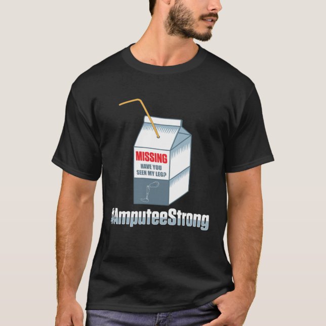 Amputee Humor Missing Leg Arm  Recovery T-Shirt (Vorderseite)