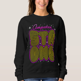 Amputee Humor Research Leg Arm Recovery Sweatshirt