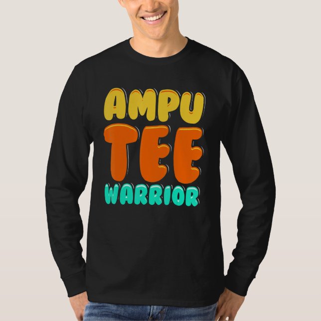 Amputee Humor Winning Leg Arm  Recovery  1 T-Shirt (Vorderseite)