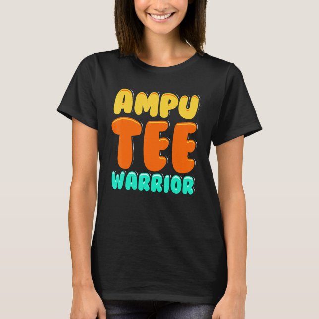 Amputee Humor Winning Leg Arm  Recovery  1 T-Shirt (Vorderseite)