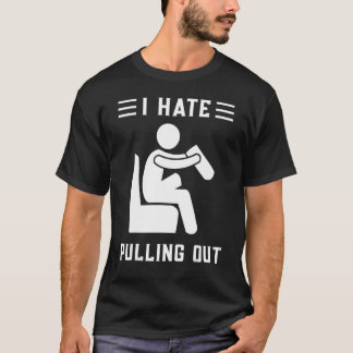 Amputee I Hate, Leng Amputations-Spaß herausziehen T-Shirt