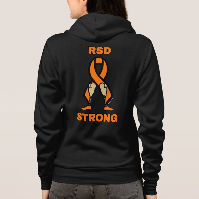 Amputee/Legs/Strong.. RSD Hoodie (Rückseite)