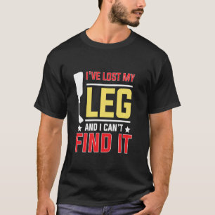 Amputee-Spaß finden Leg-Leg-Arm Funny-Erholung T-Shirt