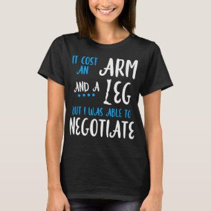 Amputee Spaß Leg Arm Funny Erholung Premium  T-Shirt