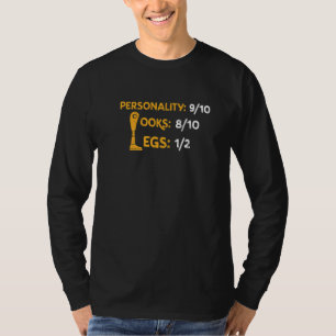 Amputierte Persönlichkeit 910 sieht 810 Beine 12 a T-Shirt