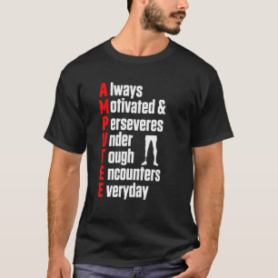 Amputierte Spaß Definition Leinen Arm Funny Erholu T-Shirt