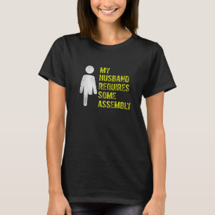 Amputierte Spaß-Husband-Bauteilarmarm Erholung T-Shirt
