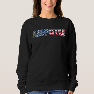 Amputierten Humor Flagge Bein Arm Lustige Erholung Sweatshirt