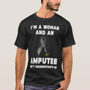 Amputierten-Humor Frau Bein Arm Genesung T-Shirt