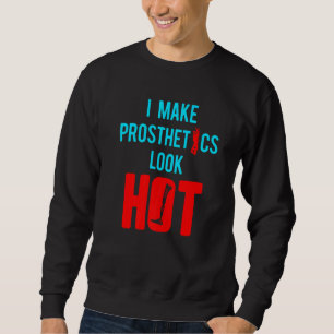 Amputierten-Humor Heißes Bein Arm Erholung 3 Sweatshirt