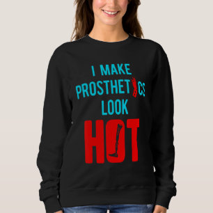 Amputierten-Humor Heißes Bein Arm Genesung 2 Sweatshirt