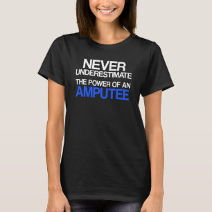 Amputierter Spaß Nie Leinen Arm Funny Erholung T-Shirt