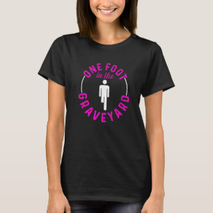 Amputierter Spaß One Foot Leg Funny Erholung 2 T-Shirt