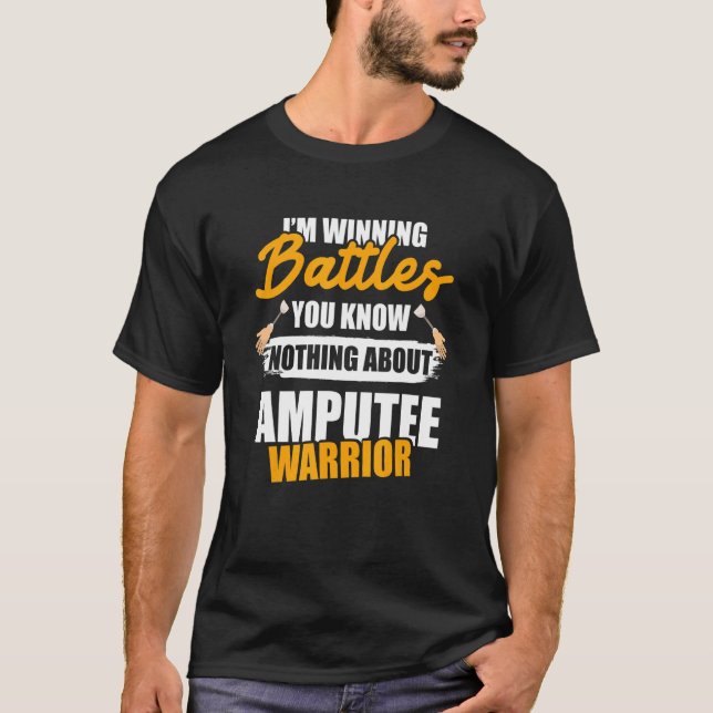 Amputierter Spaß über die Erholung der Leg-Arme 1 T-Shirt (Vorderseite)