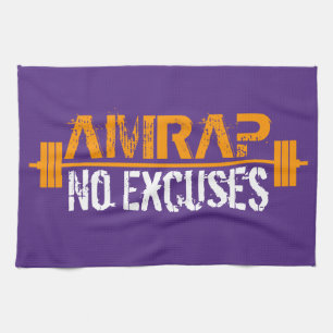 AMRAP - Herz über Verstand Geschirrtuch