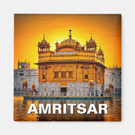 Amritsar Golden Tempel Magnet