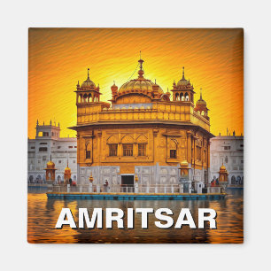 Amritsar Golden Tempel Magnet