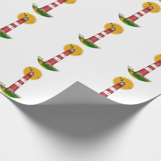 Amrum Lighthouse Deutschland Geschenkpapier