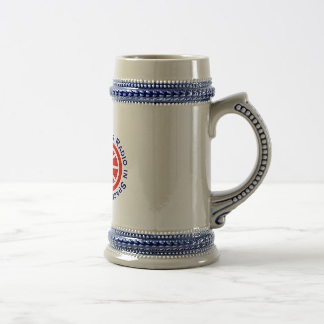 AMSAT Logo-Bier Stein Bierglas (Rechts)