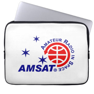AMSAT Logo-Notebook-Sleeve Laptopschutzhülle