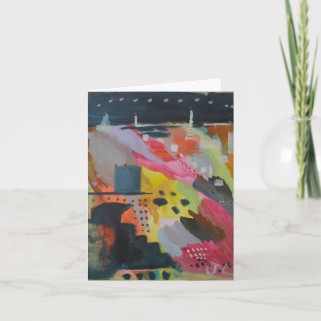 Amsel durch das Meer durch Josh L. Karte (Vorderseite)