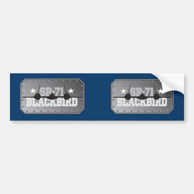 Amsel SR-71 Autoaufkleber (Vorne)