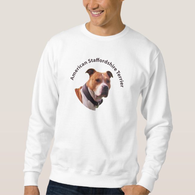 AmStaff - American Stafforshire Terrier Sweatshirt (Vorderseite)