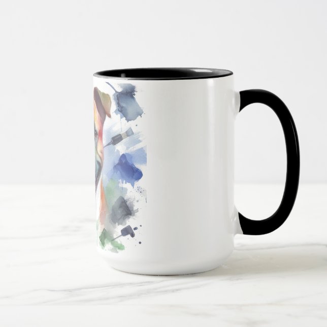 Amstaff färgrik.  tasse (Rechts)