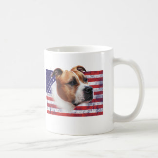 AmStaff USA grunge flag // TASSE CUP