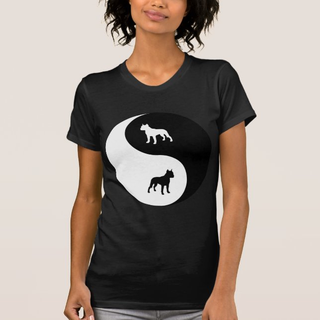 AmStaff Yin Yang T-Shirt (Vorderseite)
