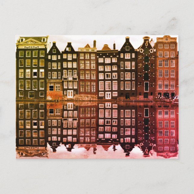 Amster Dam Postcard Postkarte (Vorderseite)