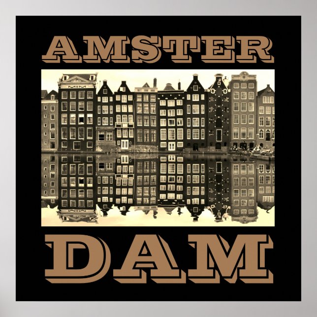Amster Dam Poster (Vorne)