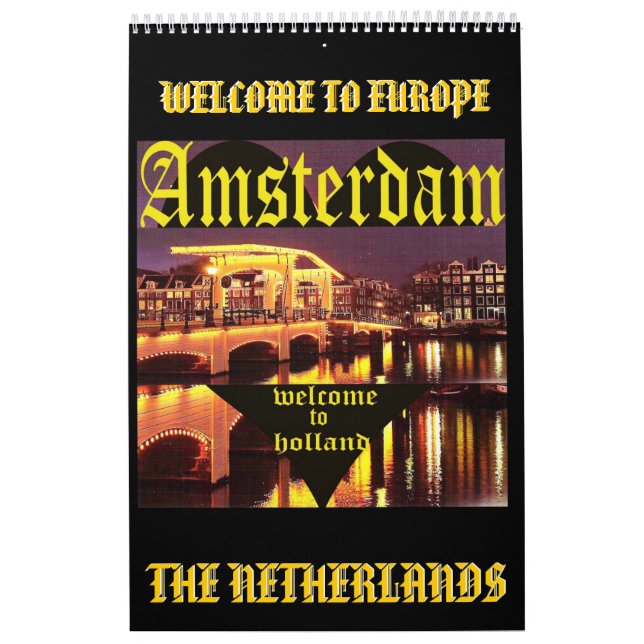 AMSTERDAM 1, AMSTERDAM, HOLLAND,… - besonders Kalender (Titelbild)