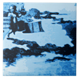 Amsterdam-Antike versendet Delftware Vintagen Fliese