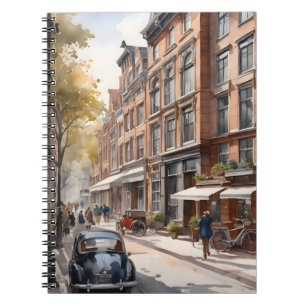 Amsterdam Aquarellmalerei Notizblock