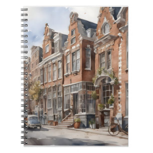 Amsterdam Aquarellmalerei Notizblock