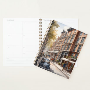 Amsterdam Aquarellmalerei Planer