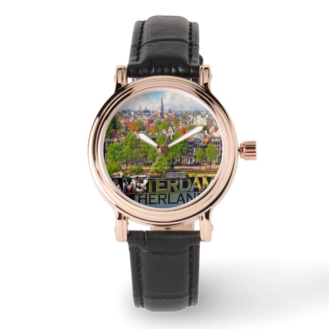 Amsterdam Armbanduhr (Vorderseite)