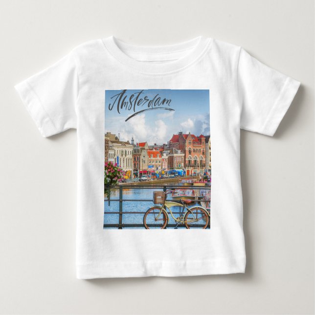 Amsterdam Baby T-shirt (Vorderseite)